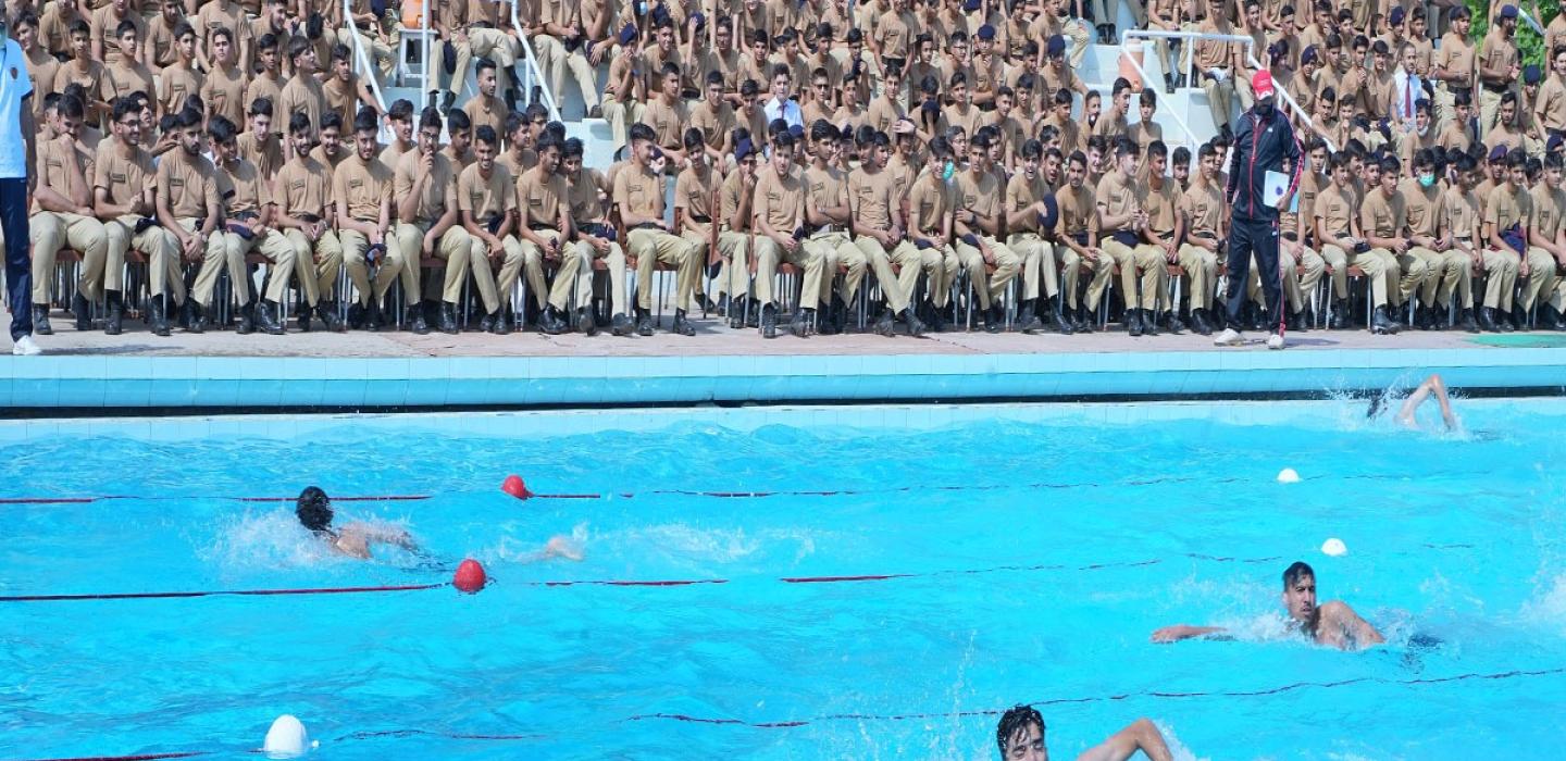 Swimming competition